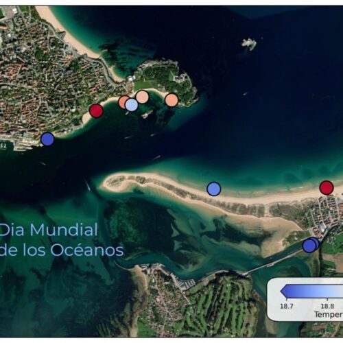 El día 8 de junio, con motivo del Día Mundial de los Océanos, la actividad se abrió al público general mediante un muestreo simultáneo de las aguas de la bahía de Santander, en el que participaron 35 personas.